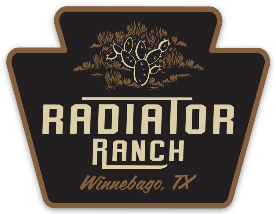 Radiator Ranch Cactus Decal