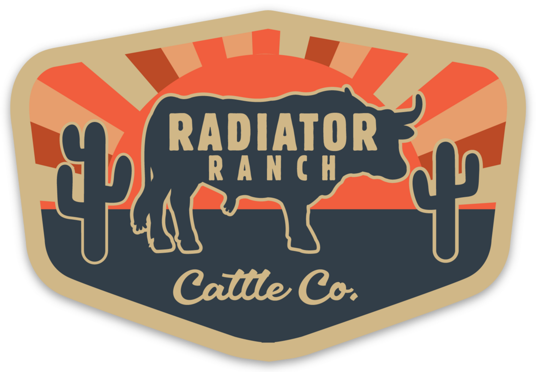 Radiator Ranch Herd Bull Decal