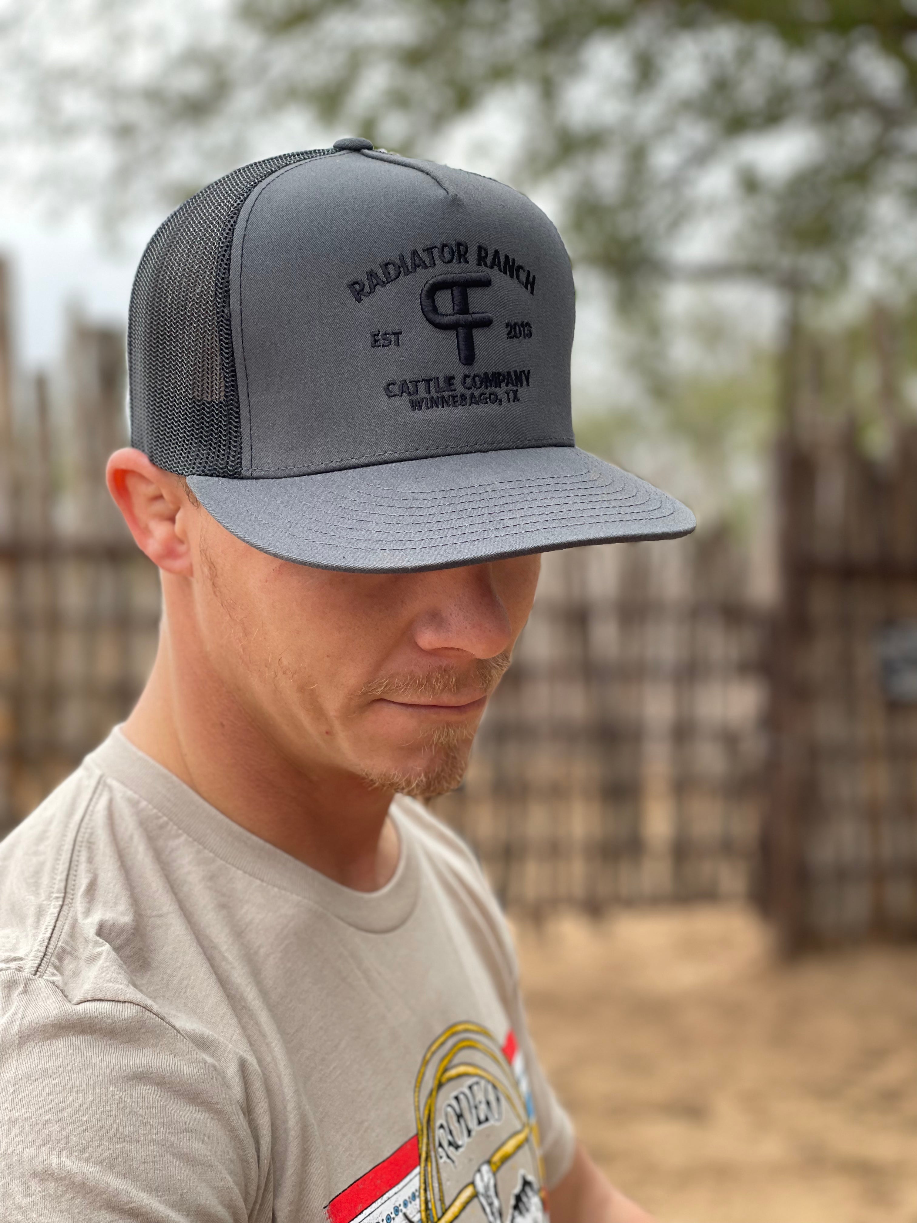 Radiator Ranch Brand Charcoal Hat