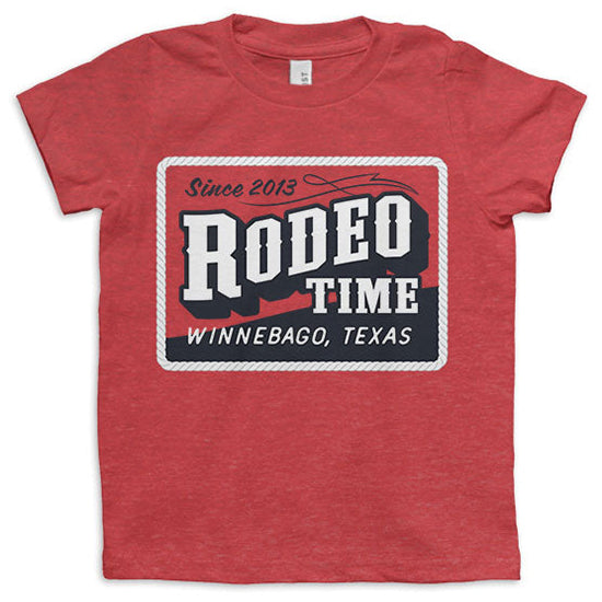 The Rodeo Time red KIDS T