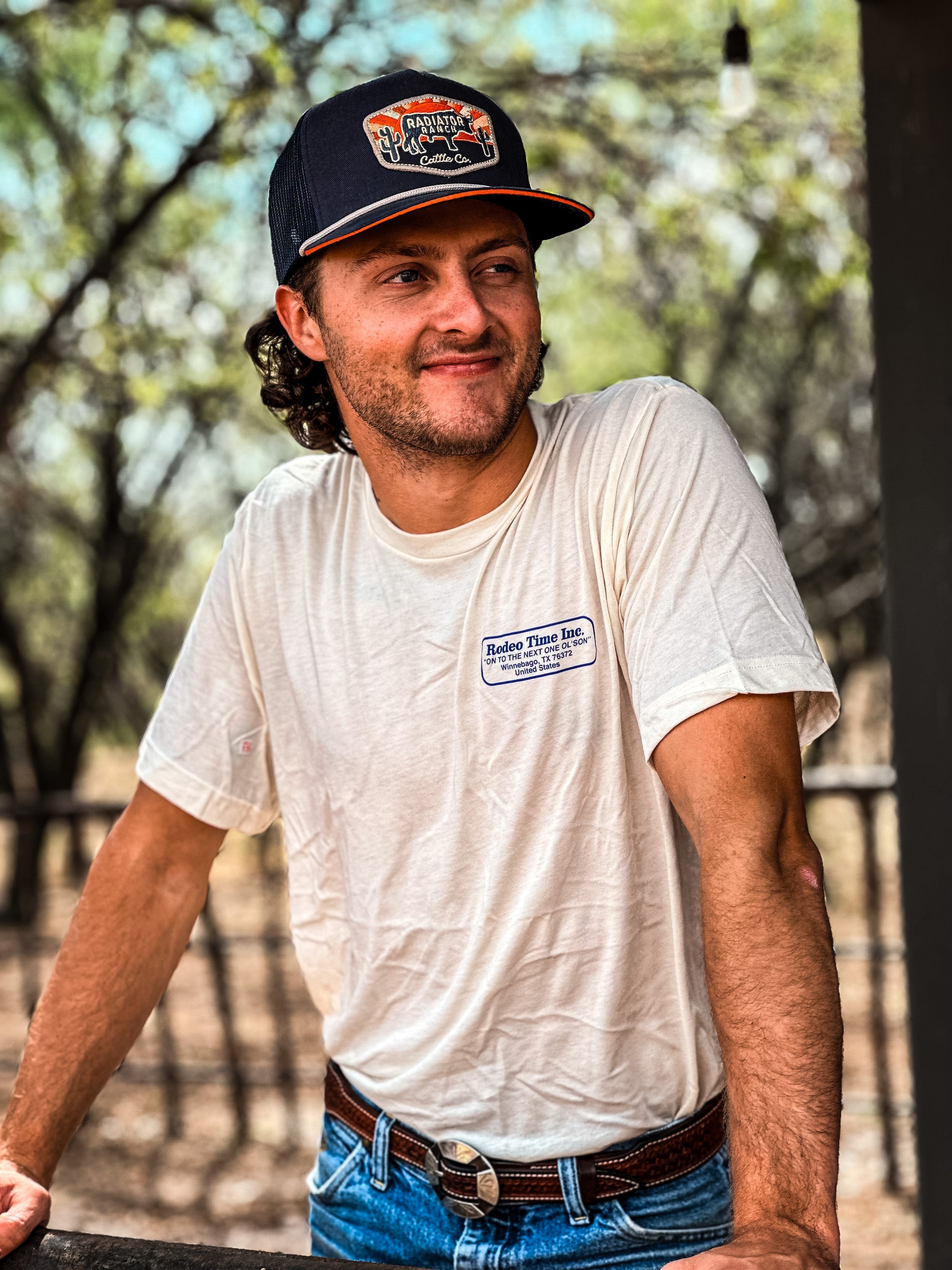 Radiator Ranch Navy Grey Rope Cap