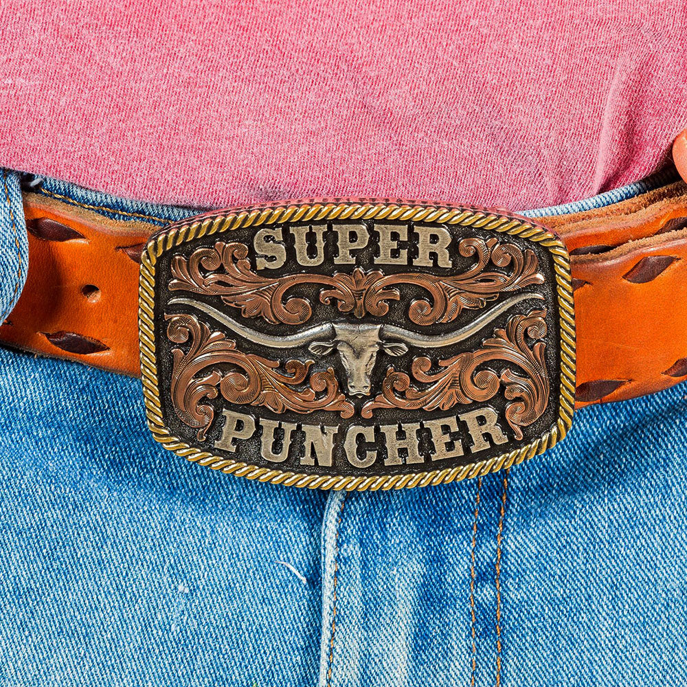 Montana Silversmiths Super Puncher Buckle