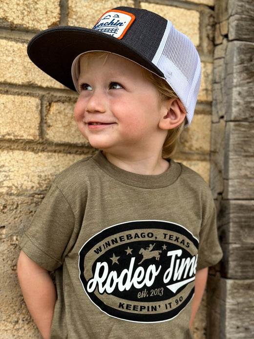 Dale Brisby Sunset Trucker Hat Mesh Back Western Snapback Baseball Cap...