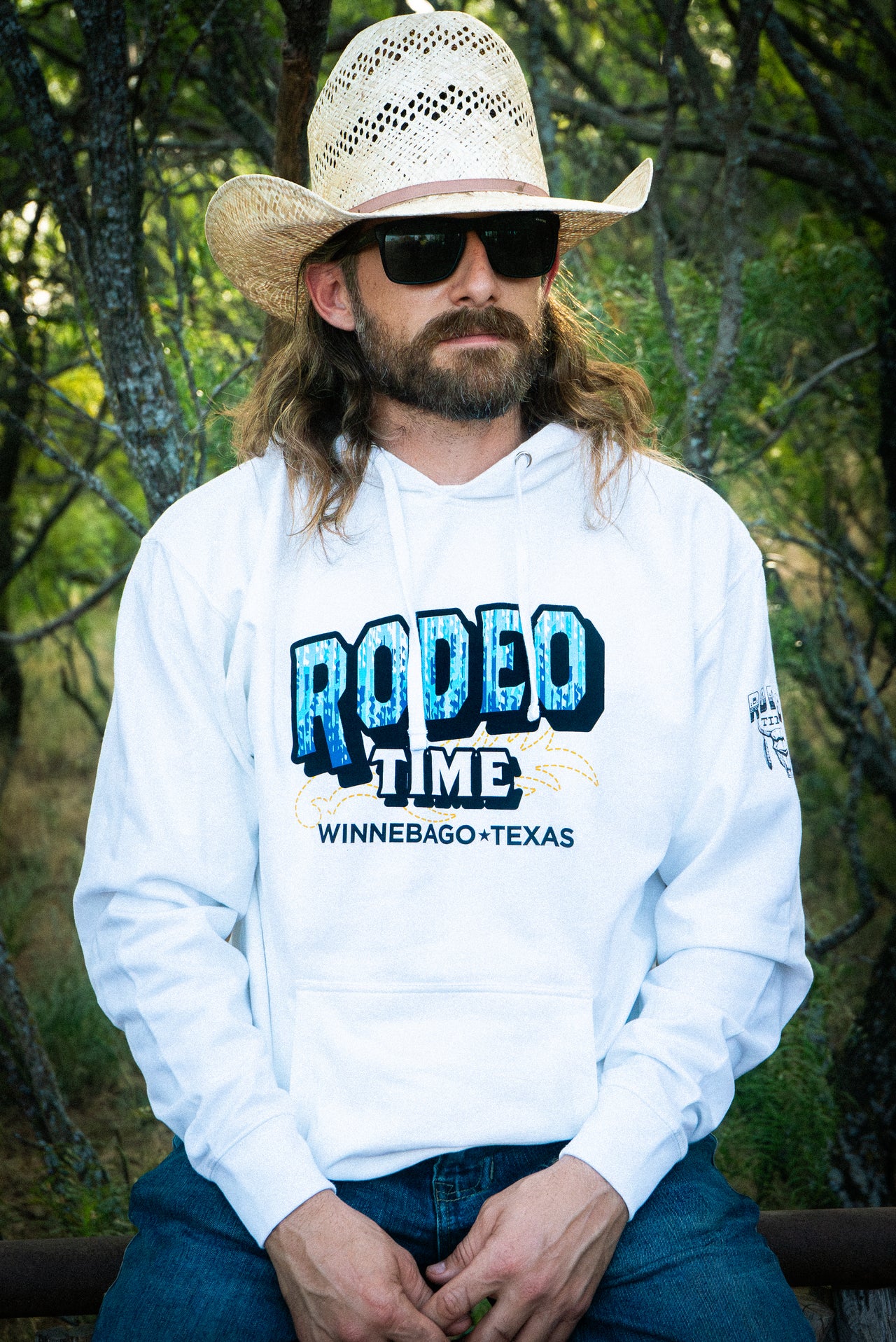 Rodeo Time Blue Crush Hoodie