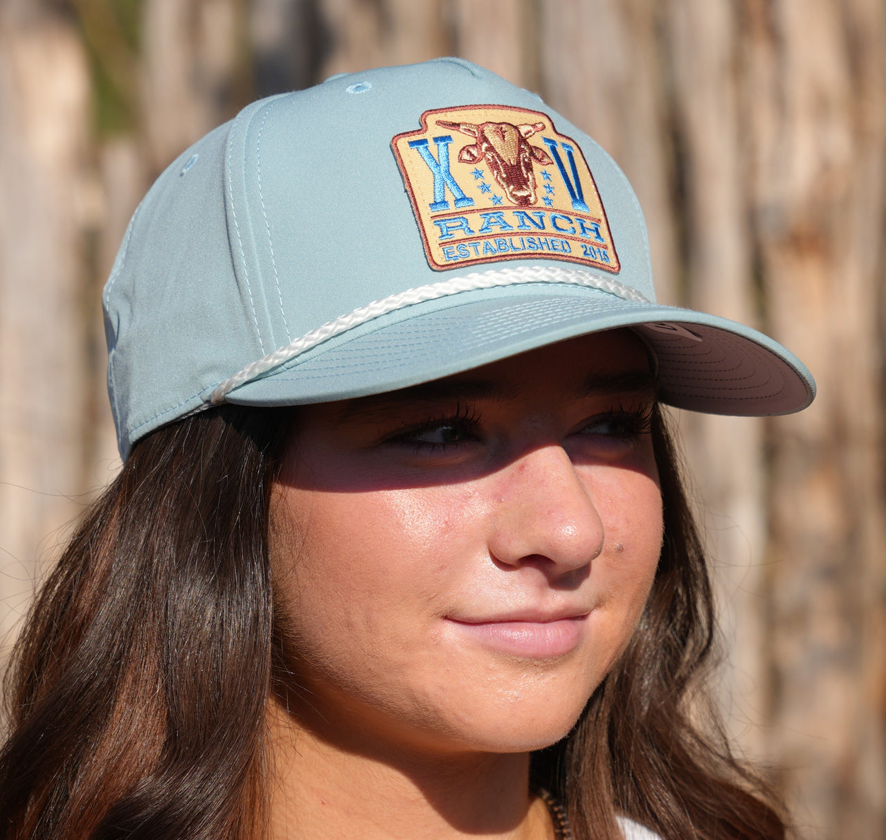 JBXV Smoke Blue Rope Cap