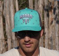 Thumbnail for Rodeo Time Light Green Skull Cap