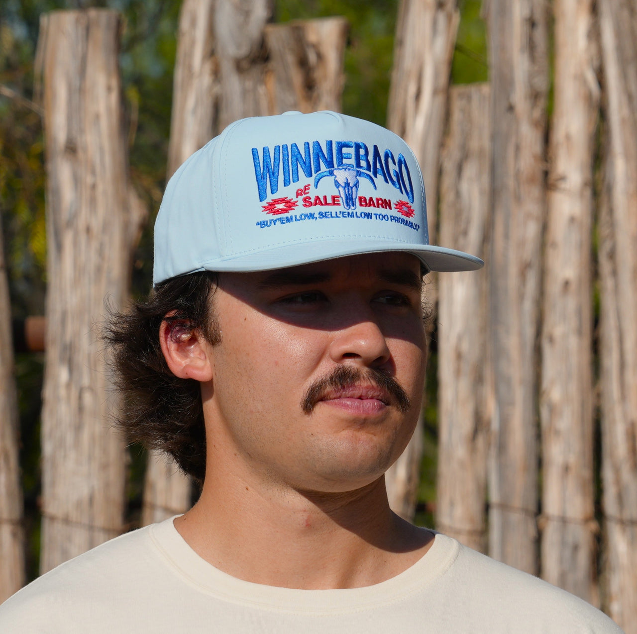 Blue Winnebago Sale Barn Cap