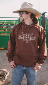 Thumbnail for Rodeo Time Desert Bull Hoodie