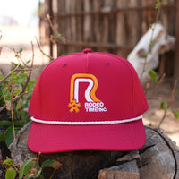 Thumbnail for Rodeo Time Red & White Spur Cap