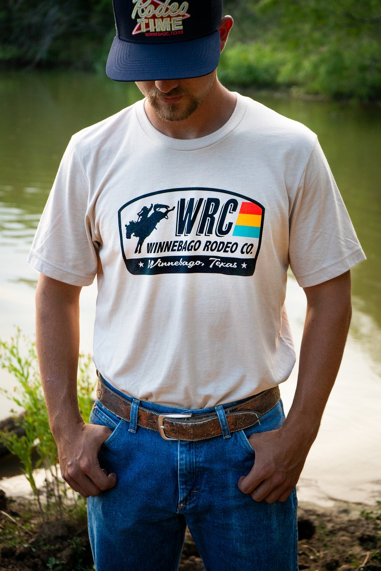 WRC Bronc Striped T