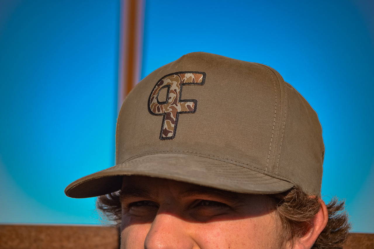 Vintage Camo PF Waxed Canvas Cap