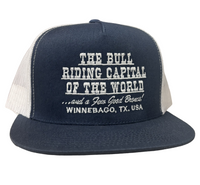 Thumbnail for Bull Capital Navy & White Meshback