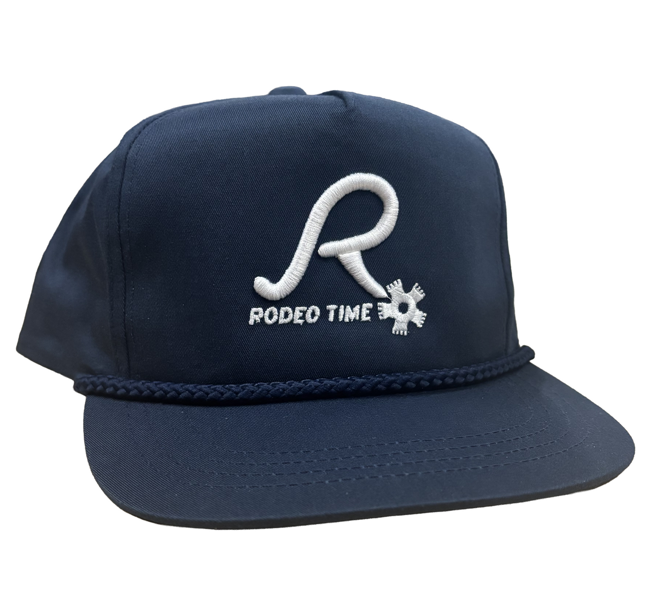 Rodeo Time Spur Navy Rope Cap