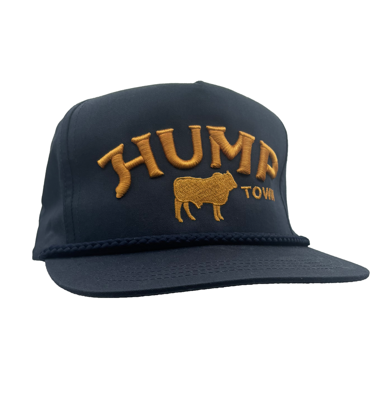 Humptown Gold & Navy Rope Cap