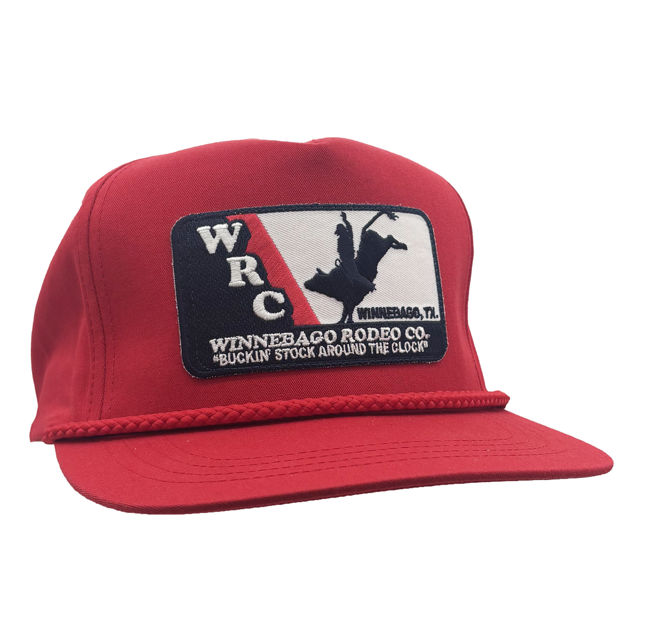 WRC Red, White, & Navy Rope Cap