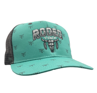 Thumbnail for Rodeo Time Light Green Skull Cap