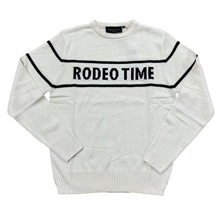Rodeo Time Cream & Black Sweater Product Image