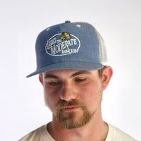 Thumbnail for Light to Moderate Ranchin Light Denim Cap