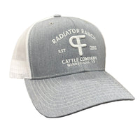 Thumbnail for Radiator Ranch PF Brand Light Grey & White Meshback