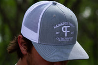 Thumbnail for Radiator Ranch PF Brand Light Grey & White Meshback