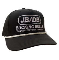 Thumbnail for Black JB/DB Bucking Bulls Rope Cap
