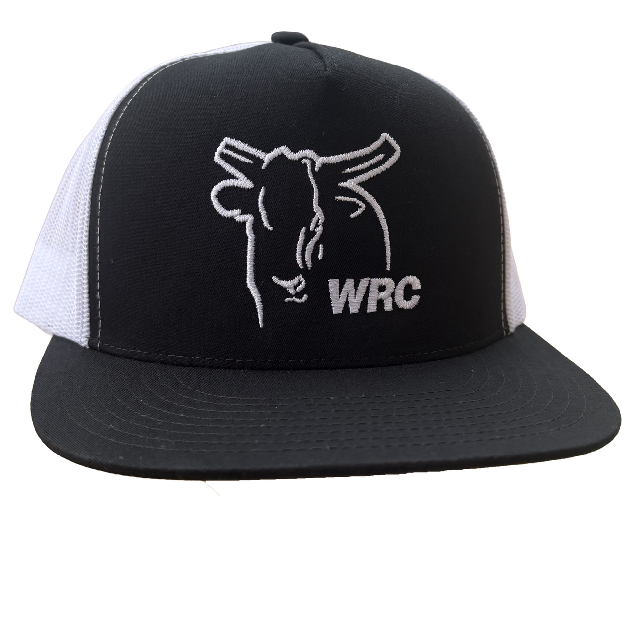 WRC Black & White Meshback Cap