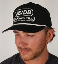 Thumbnail for Black JB/DB Bucking Bulls Rope Cap