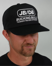 Thumbnail for JB/DB Bucking Bulls Black Rope Cap