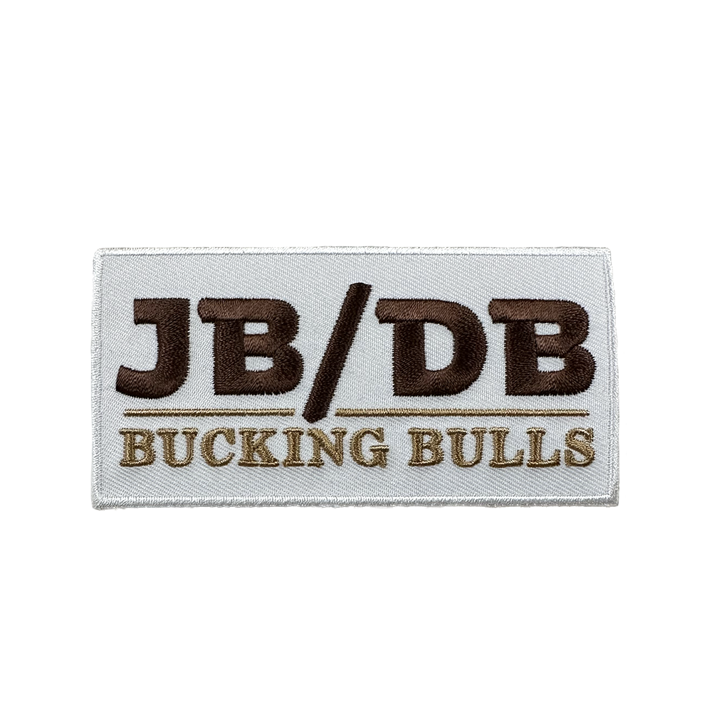 JB/DB Bucking Bulls Brown Patch