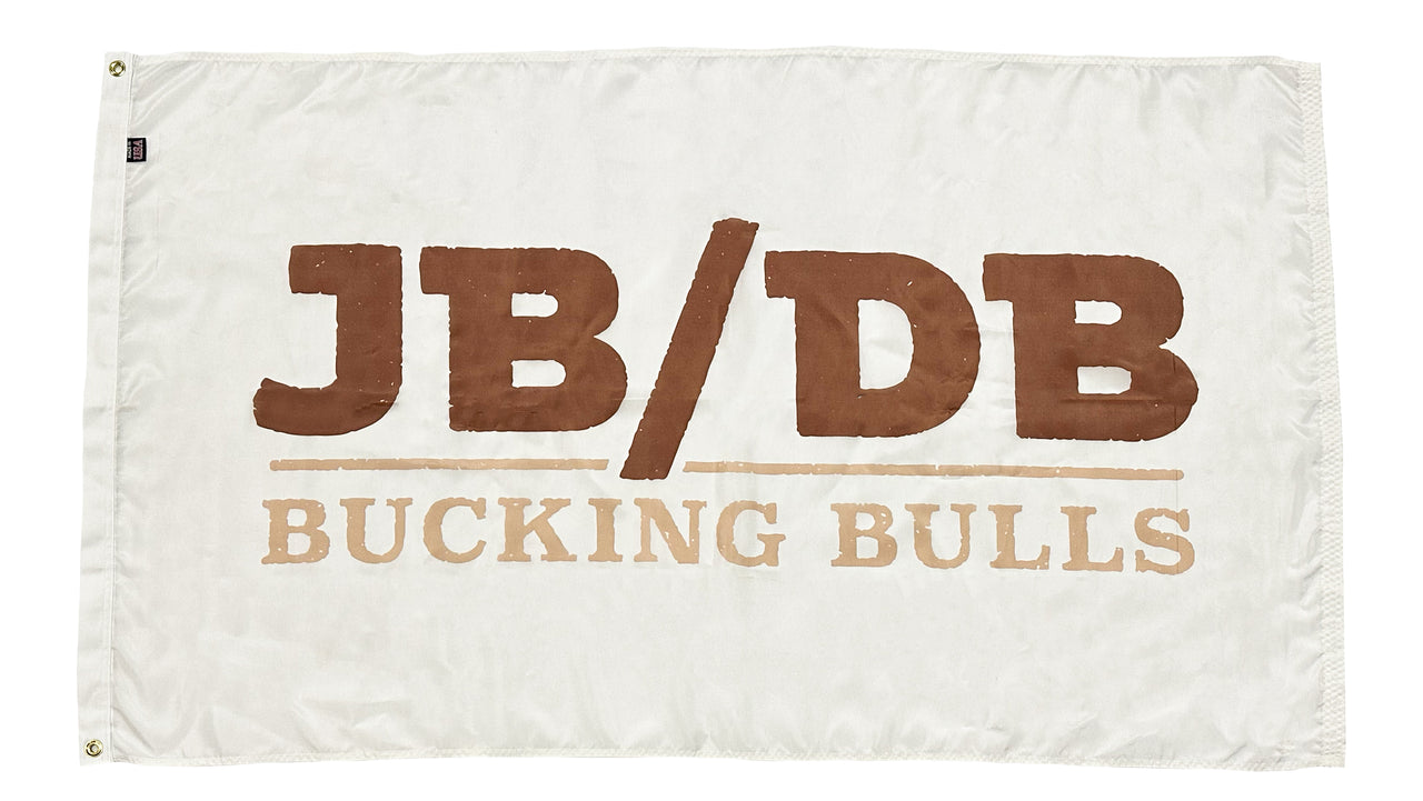 JB/DB Bucking Bulls Flag