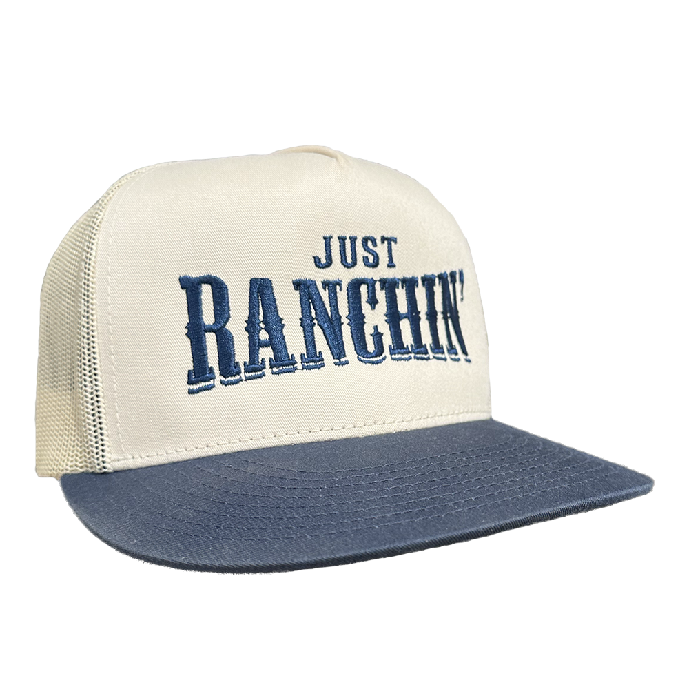 Just Ranchin Tan/Navy