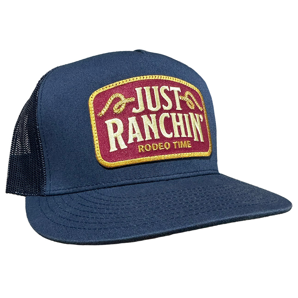 Just Ranchin Ropes Patch Cap