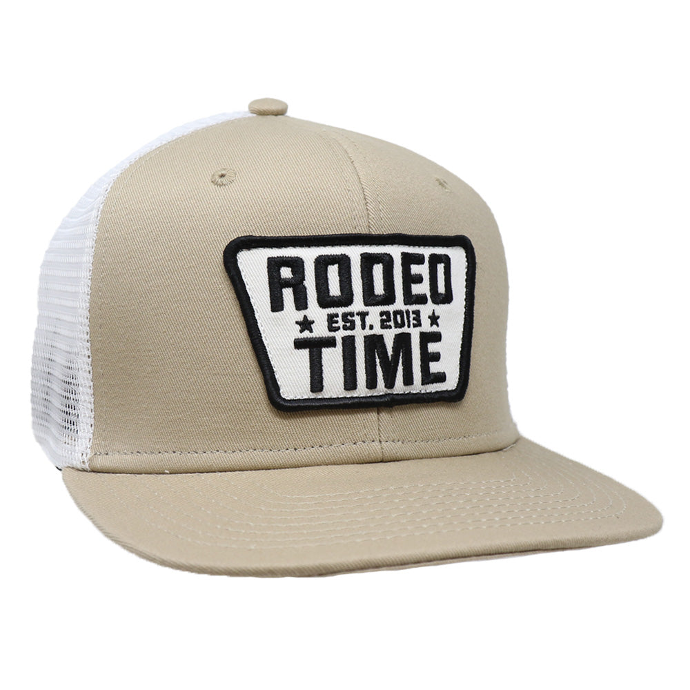 Rodeo Time Khaki & White