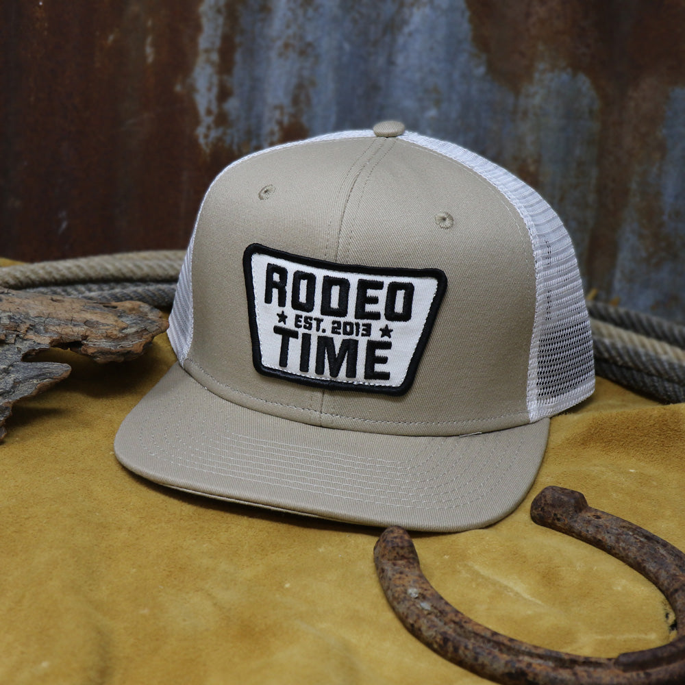 Rodeo Time Khaki & White