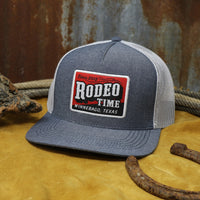 Thumbnail for Rodeo Time Red/Black Patch Cap