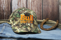 Thumbnail for Orange Bull Bud Outdoorsman Cap