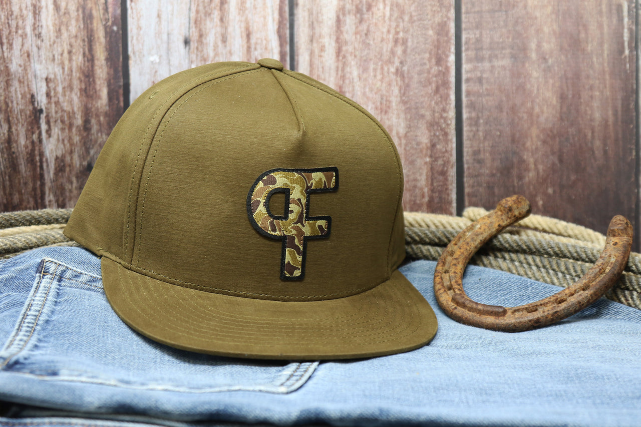 Vintage Camo PF Waxed Canvas Cap