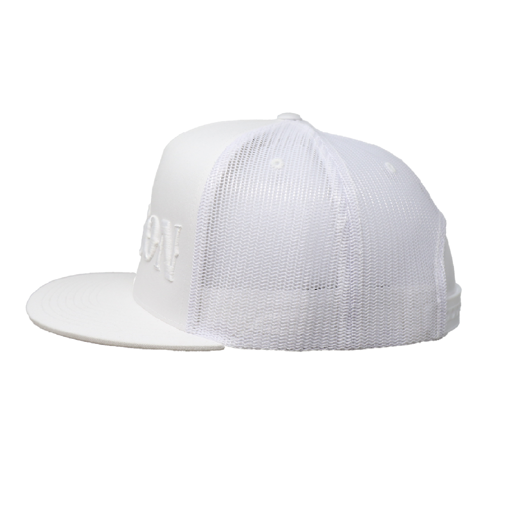 White on White Ol' Son Snapback