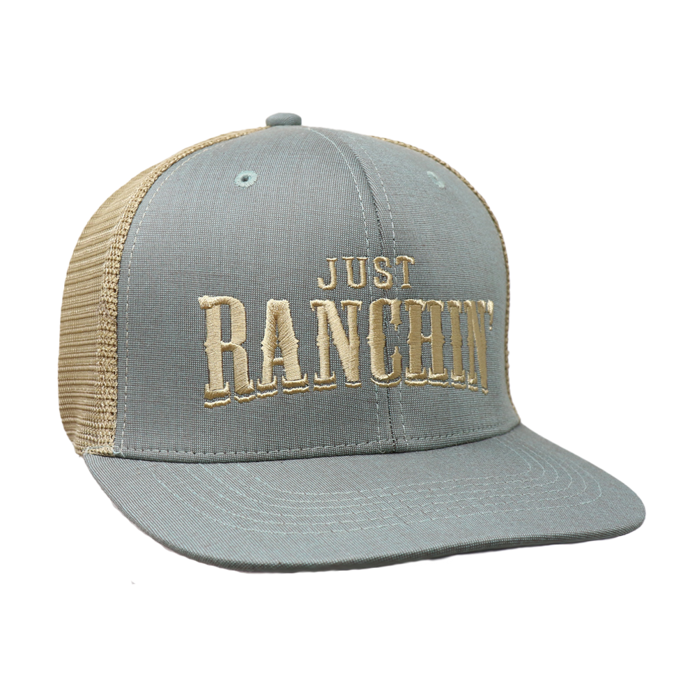 Just Ranchin Blue & Gold Snapback