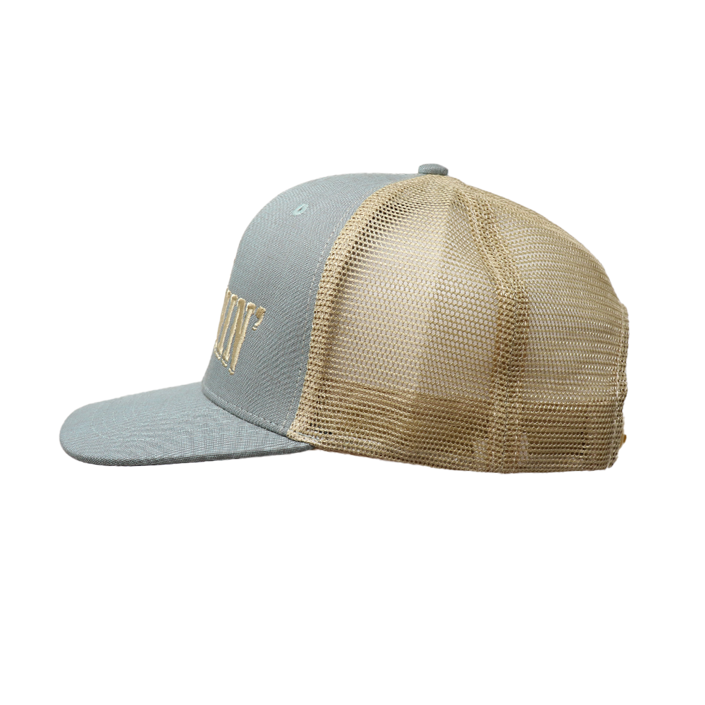 Just Ranchin Blue & Gold Snapback