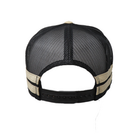 Thumbnail for PF Brand Khaki/Black Striped Cap