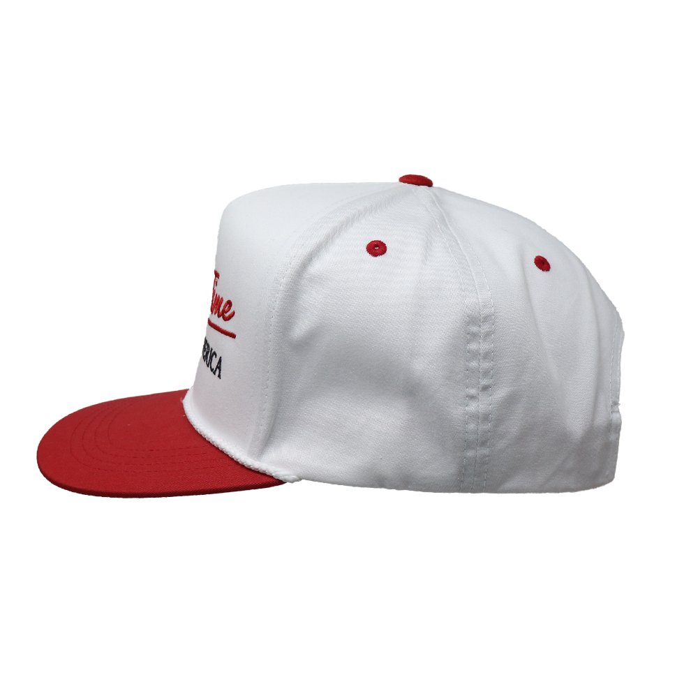 Red/White Nostalgia Cap