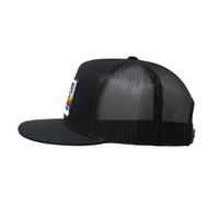 Thumbnail for Black PF Serape Patch Meshback Cap