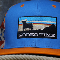 Thumbnail for Rodeo Time Sunset Navajo Orange Flatbill