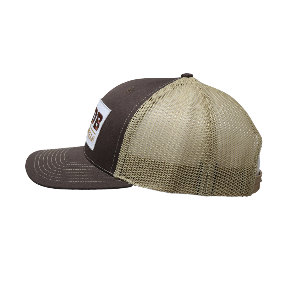 JB/DB Brown & Khaki Mesh Precurved