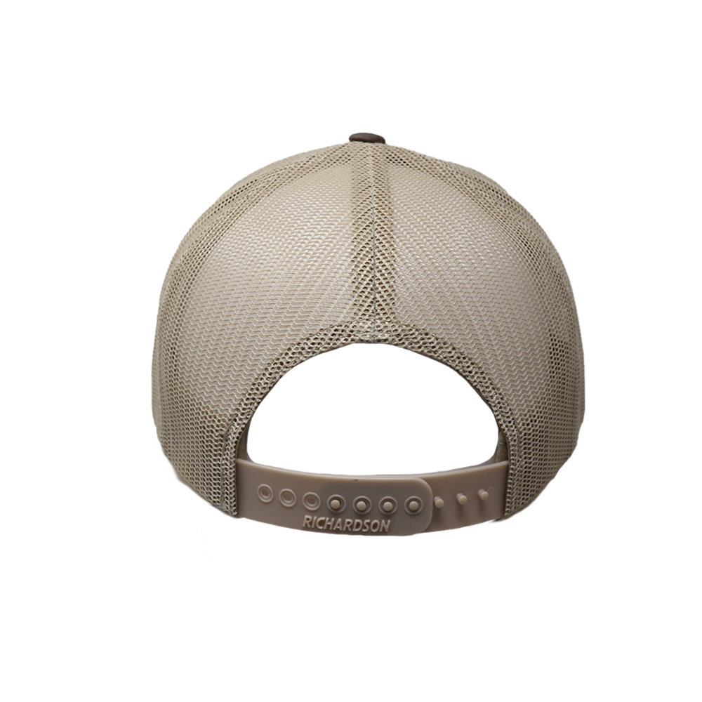 Cattle Company Cap Brown & Tan Precurved