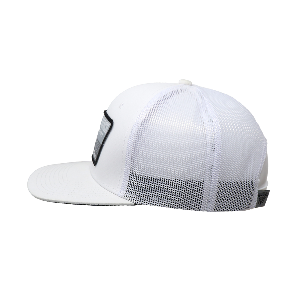 Radiator Ranch White Cap Black Patch