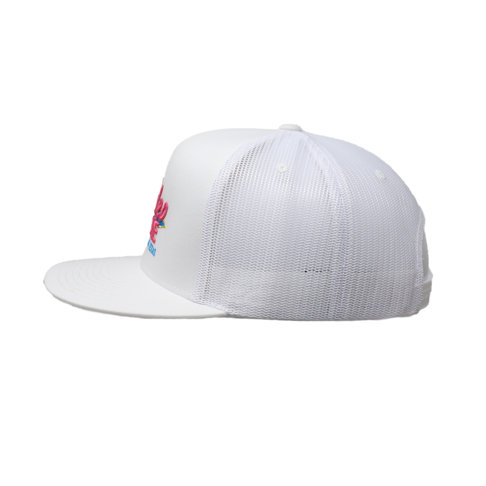 Rodeo Time Neon White Cap