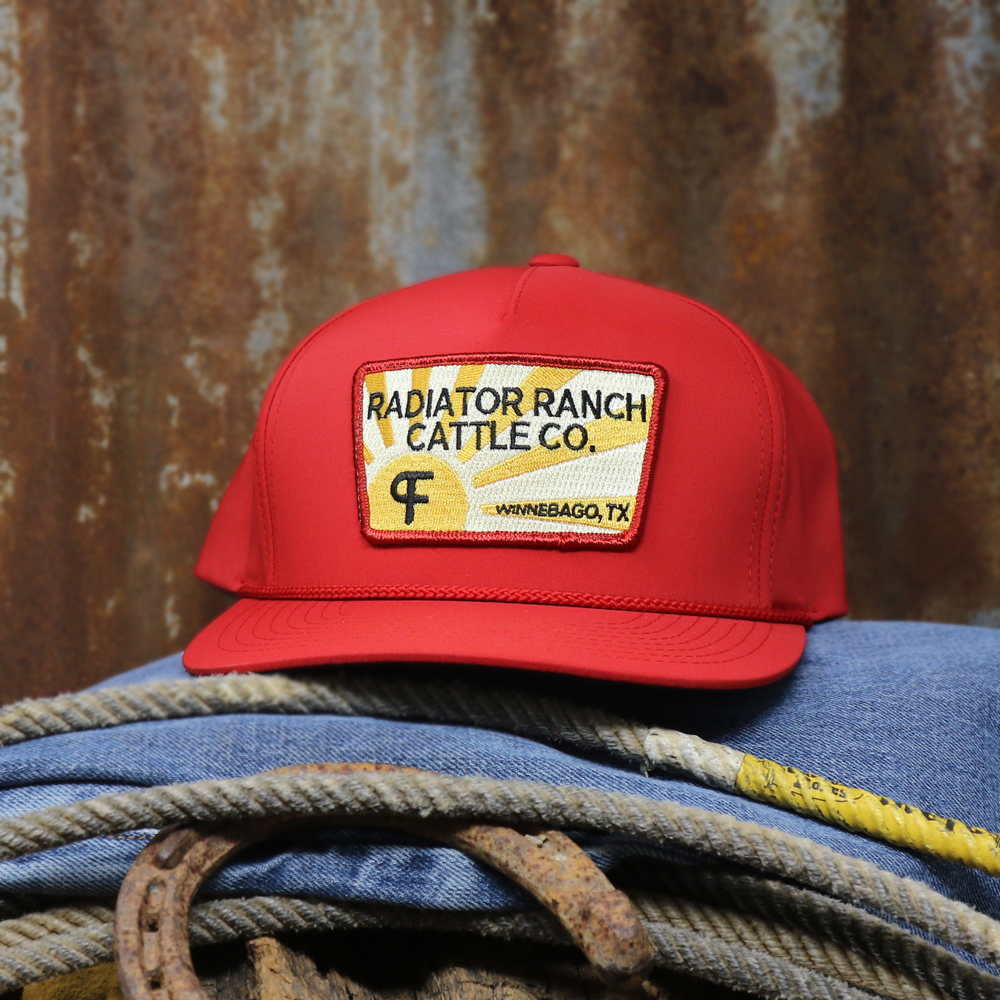 Red Radiator Ranch Rope 5 Panel