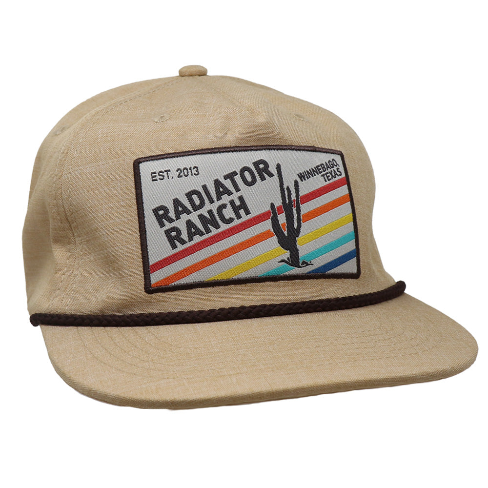 Radiator Ranch Brown Rope Cap